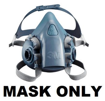 picture of 3M - 7500 Reusable Comfort Half Mask - 3M-7500