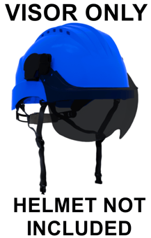 picture of Climax Curro Visor - Dark Polycarbonate - Visor Only - [CL-VISOR-DARK]