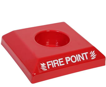 picture of Single 6l-9l Composite Fire Point Stand - Non-GRP Construction - [HS-107-1072] - (DISC-R)