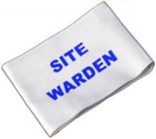 picture of Site Warden Armband - Site Warden - Fabric Armband - [SR-RW19202]