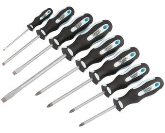 Picture of Draper - Soft Grip Screwdriver Set - 8 Piece - [DO-63589]