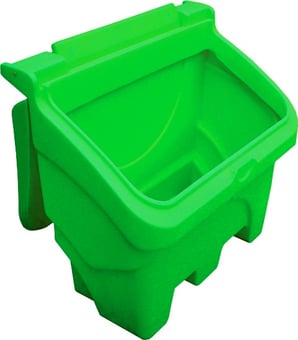 picture of Outdoor 130lt Capacity Green Fine Particle Storage Unit - Grit and Salt Bin - [JO-JBS130-COGR] - (HP)