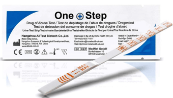 picture of One Step Cannabis Drug Testing Kit Single Urine Strip Test - [HHU-115]