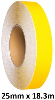 picture of PROline Anti-Slip Tape - 25mm x 18.3m - Yellow - [MV-265.26.079]