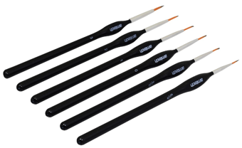 picture of Amtech 6pc Fine Detail Paint Brush Set - [DK-S4125]
