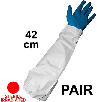 picture of Chemsplash Oversleeves Sterile Irradiated 42cm - Pair - [BG-6758]
