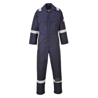 Picture of Portwest - Navy Blue Modaflame Coverall - PW-MX28NAR - (LP)