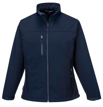 picture of Portwest Charlotte Ladies Softshell - Navy Blue - PW-TK41NAR