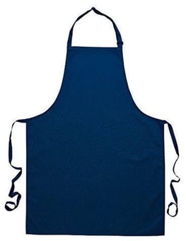 Picture of Portwest - 100% Cotton Bib Apron - Navy Blue - 280g - [PW-S840NAR] - (DISC-R)