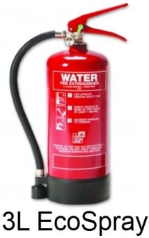 picture of Firechief Ecofriendly 3L EcoSpray Water Additive Fire Extinguisher - [HS-ESW3]