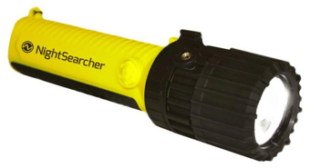 picture of NightSearcher - SafATEX Sigma Zoom Flashlight - 160 Lumens - Adjustable Spot-to-Flood Beam - [NS-SA-SIGMA-ZOOM]