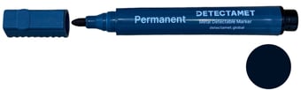 picture of Detectable Permanent Marker Pen - Black Bullet Tip - Single - [DT-146-A06-P02-A07]