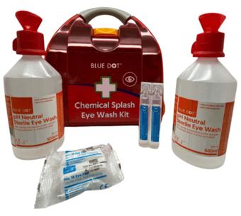 picture of Blue Dot Chemical Eye Wash Kit - [CM-90880]