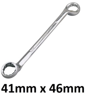 picture of Draper - Bi-Hexagon Deep Offset Ring Spanner - 41mm x 46mm - [DO-55706]