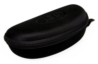 picture of JSP - Stylish Zipped Glasses Case - Large Size - Black - [JS-ASU150-001-100]