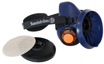 Picture of Sundstrom - SR100 Adjustable Silicone Half Mask - SMALL/MEDIUM  - MASK ONLY - [SH-B002242]