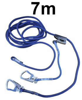 picture of IKAR Adjustable Work Positioning & Fall Restraint System - Length 7m - EN1891 & EN358:2002 - [IK-2WPK700]
