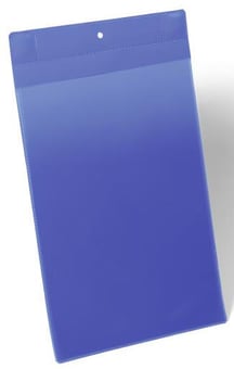 picture of Durable - Neodym Magnetic Document Sleeve A4 Portrait - Dark Blue - Pack 10 - [DL-174707]