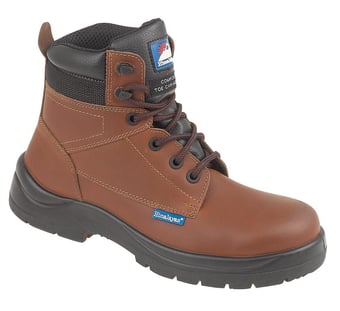 picture of Himalayan Brown Leather HyGrip Safety Boot S3 - BR-5119