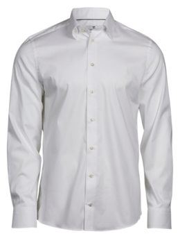 Picture of Tee Jays Men's Stretch Luxury Shirt - White - BT-TJ4024-WHI