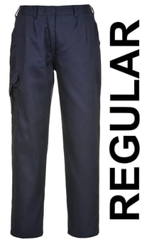 picture of Portwest Ladies Combat Trouser - Regular Leg - Navy Blue - PW-C099NAR