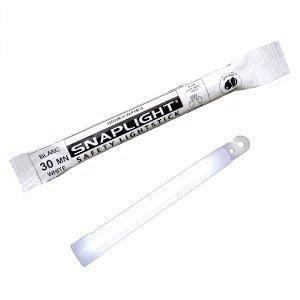 Picture of Cyalume - 6 Inch White SnapLight Lightstick -  Duration 30min - Single - [CY-SA8-108094BI]