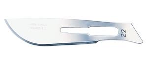 Picture of Single Use Sterile - Scalpel Blades No.22 - 5 Packs of 100 - [ML-W814-PACK]