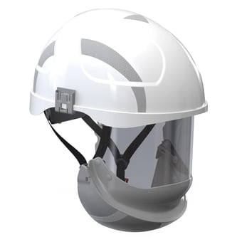 Picture of ProGARM White 2696 Arc Flash Safety Helmet Class 2 - [PG-2696]