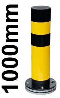 picture of Black Bull Flex HD Rotating Bollard - 159mm dia. x 1000mmH - Yellow - [MV-199.25.417] - (LP)