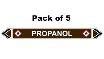 picture of Flow Marker - Propanol - Brown - Pack of 5 - [CI-13497]