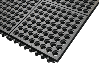 Picture of Cushion Link Open Top Nitrile Anti-Fatigue Mat Black 92cm x 92cm - [BLD-CLO36NFR]