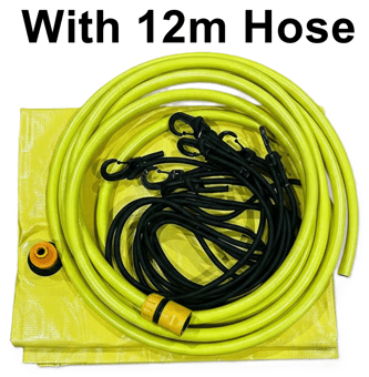picture of FyterTech Drip/Leak Diverter - 1.5m x 1.5m with 12m Hose - [DA-DRPDKIT15-12]