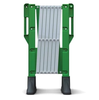 Picture of JSP - Expandable Barrier 3 Metre - Green White - [JS-KAZ110-00N-600]