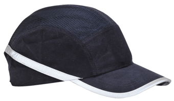 Picture of Portwest - Vent Cool Bump Cap - 7cm Long Peak - Navy Blue - [PW-PW69NAR]