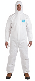 picture of Gravitas ViGuard SMS Coverall - Chemical Protection Type 5/6 - White - EXO-VC6702W - (NICE)