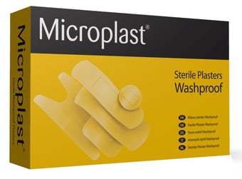 picture of Microplast - Washproof Sterile Spot Plasters - 2.2 cm - Box of 100 - [CM-86928]