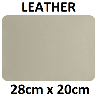 picture of MastaPlasta Leather Repair Patch XL Plain Beige 28cm x 20cm - [MPL-BEIGEXL28X20EU]