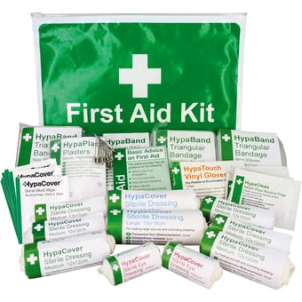 picture of HSE Compliant - 1-10 Person Value First Aid Kit In Vinyl Wallet - [SA-K10AVAL]