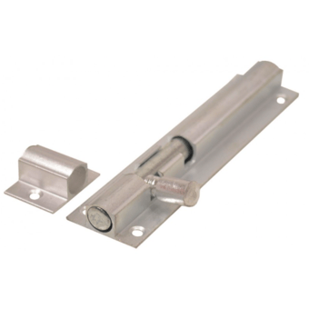 Picture of SAA Straight Barrel Bolt - 100mm (4") x 25mm (1") - Pack of 10 - [CI-DB34L]