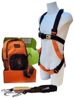 picture of ARESTA Scaffolder Kit 6E - Double Point Elasticated Harness - Elasticated Shoulder Strapping - [XE-AK-S06ES]