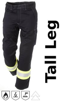 picture of ProGarm 5816 FR AS Navy Blue /Yellow Trouser Tall Leg - PG-5816-TL - (LP)