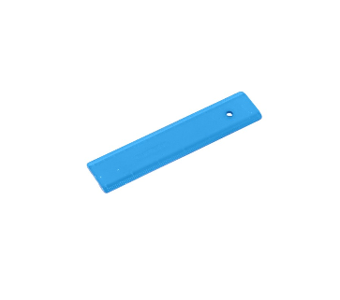 picture of Detectable Plastic Ruler - Blue - 150mm/6" - DT-204-P01-S069-X27