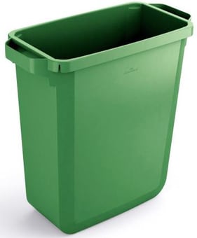 picture of Durable - DURABIN 60 L Waste Bin - Green - 600 x 282 x 590 mm - [DL-1800496020]