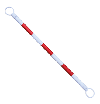 Picture of JSP Telescopic Demarcation Pole for Traffic Cones Red/White - [JS-HDB024-035-400-RW] - (LP)