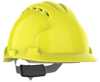 Picture of Jsp EVO8 EN14052 Safety Helmet Vented Yellow - [JS-AHU150-000-200]