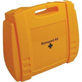 picture of Large Evolution Yellow Biohazard Kit Case - Supplied Empty - [SA-C996]