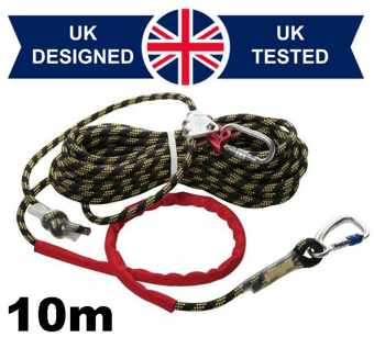 picture of Zero Prot 3 Positioning Ropeline With Rope Adjuster - 10m - EN358 - [XE-AF-130-100]