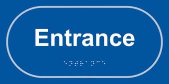 picture of Entrance – Taktyle (300 x 150mm)  - SCXO-CI-TK0313WHBL