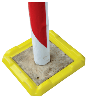 picture of JSP - Scaffolding Grippa Pad - 22cm x 22cm x 2cm - Yellow - [JS-HMA000-000-200]