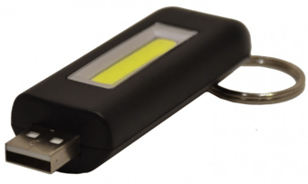 Picture of Powerlines - USB Rechargeable Mini Keyring Light - 80 Lumens - [CI-EA101P] 